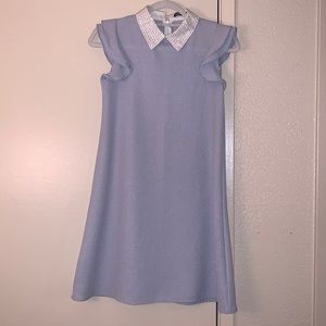 Embellished Collared Dress